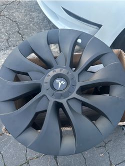 Brand New Tesla Hubcaps
