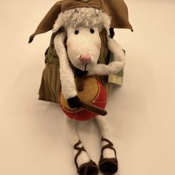 2005 Hallmark Really Wooly Zeb Sheep Lamb Nativity