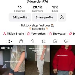 Ticktock Shop Affiliate Account 