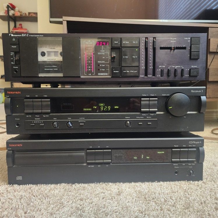 Nakamichi set or buy separate