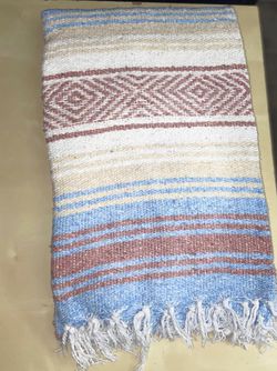Brand New Mexican Blanket (sarapes)  Thumbnail