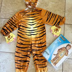 ~LIKE NEW Tiger Spirit Halloween Costume~Toddler 5T-6T