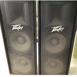 Peavey PV 215 Two Way Dual 15" Passive Speaker Local Pickup Only

