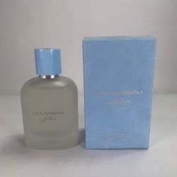 Light Blue by Dolce & Gabbana 3.3 Fl Oz EDT Men’s Perfume New in Box Unsealed