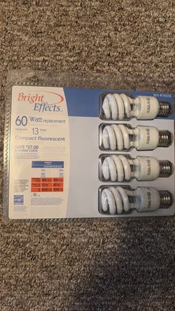 Bright Effects Compact Fluorescent Bulbs