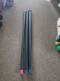 3 x 48" weight bars; 16 28, 35 lbs. YES THIS IS AVAILABLE