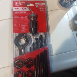 15 Piece Tap And Die Set 