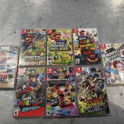 9 SWITCH MARIO GAMES & DONKEY KONG