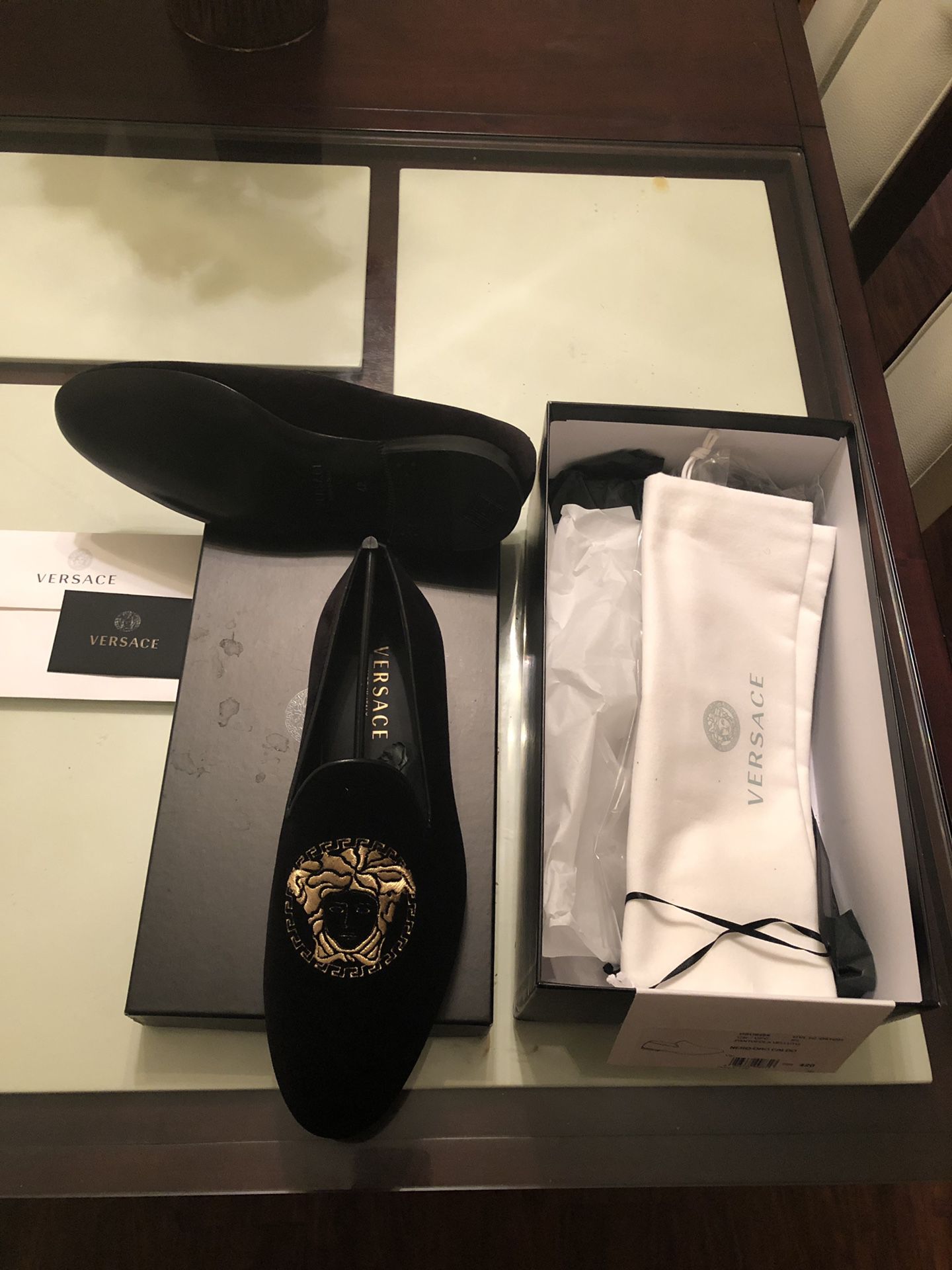 Brand New Versace Shoes Size (42 ) 10 500 or best offer