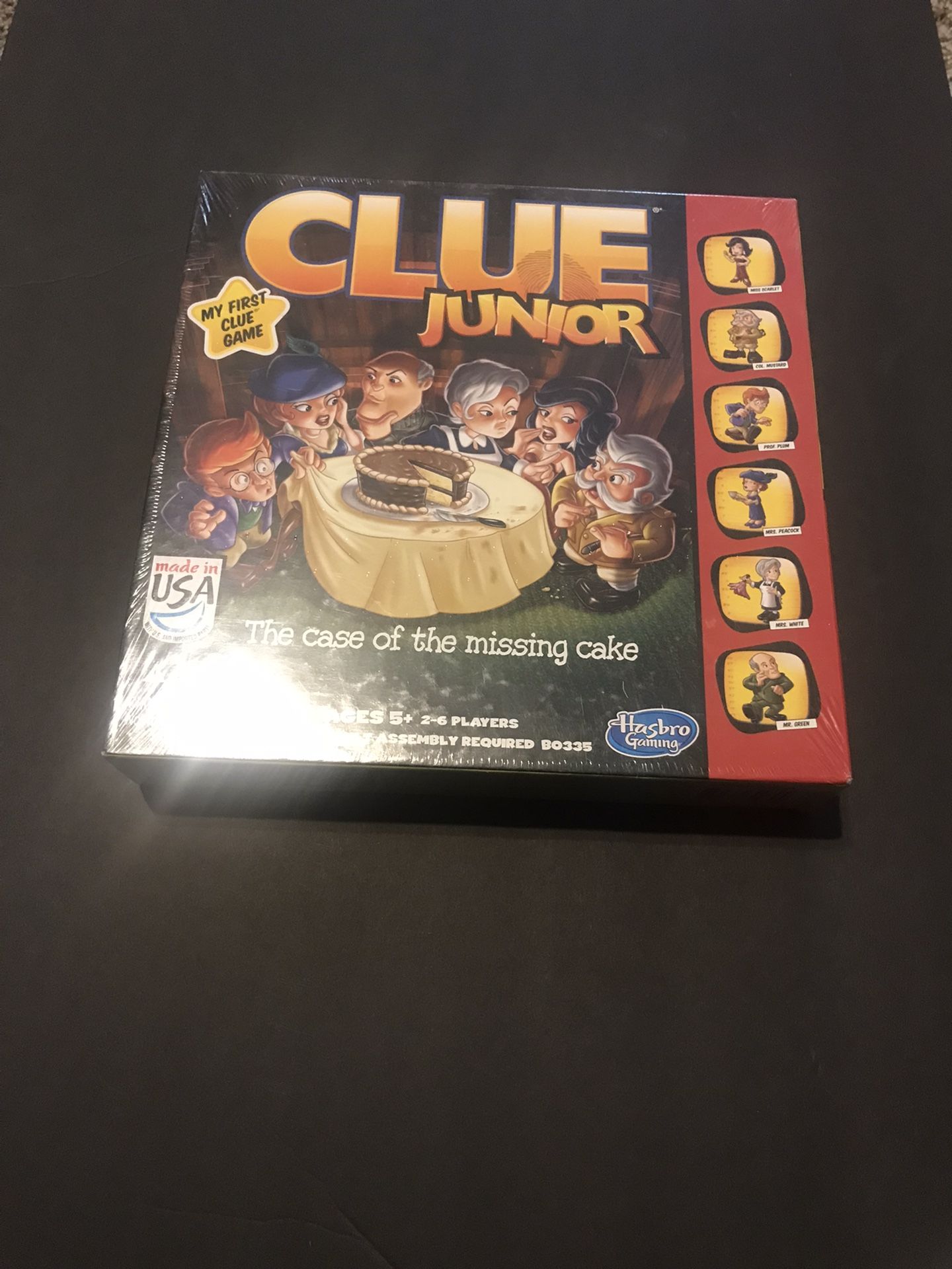 Clue Junior The Case Of The Missing Cake Board Game