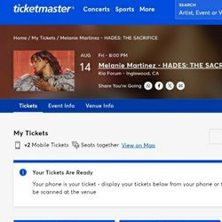 MELANIE MARTINEZ - HADES: THE SACRIFICE TOUR