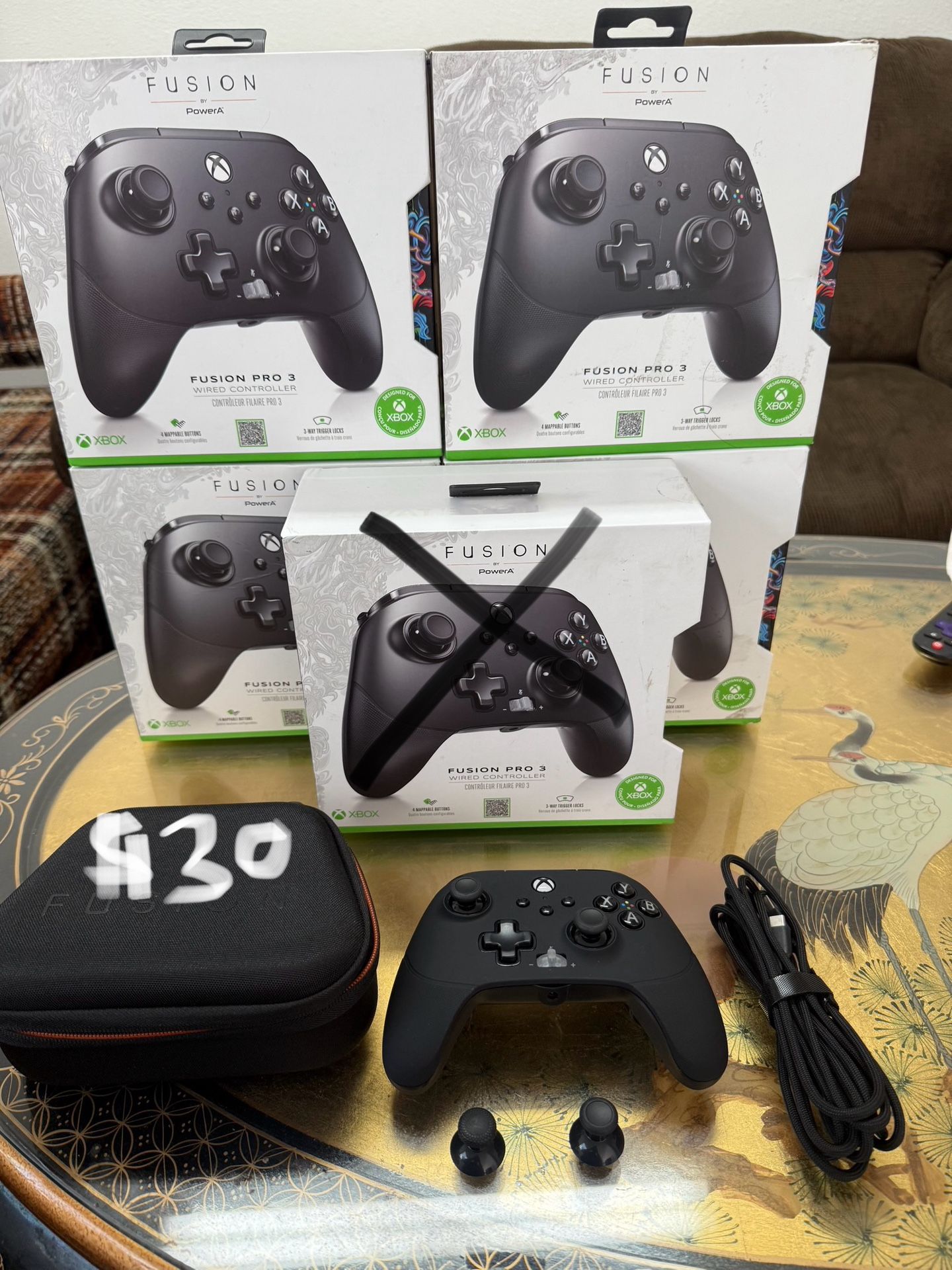 Xbox One Controllers Fusion Pro 3 $30 EACH FIRM PRICE