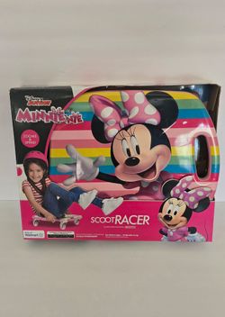 BRAND NEW~Great Gift✨️Disney MINNIE MOUSE Character Scoot Racer for Kids.
$30 
✨️EXCELLENT CONDITION! BRAND NEW ✨️
🐭The Disney Character Scoot Racer 