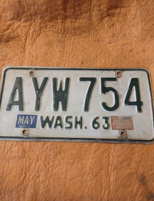1963 Original Collector Plate.