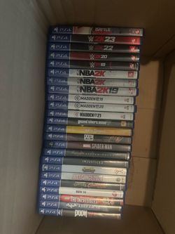 PS4, switch, Xbox one games
