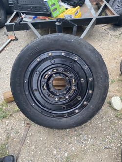 Mattle black Rhino rims