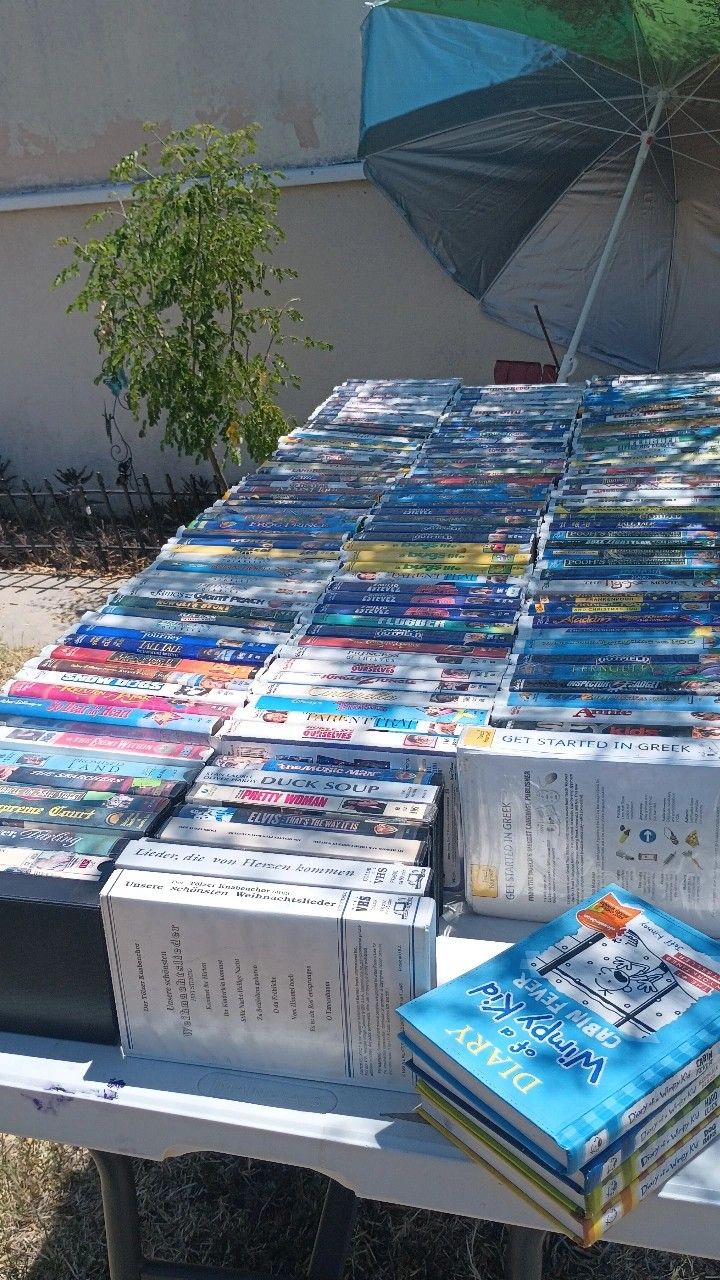 300 VHS TAPES TAKE ALL FOR $100