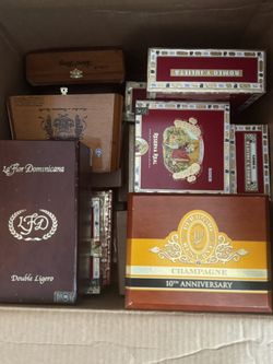 Box If Empty Solid Wood Boxes For Crafts Etc..