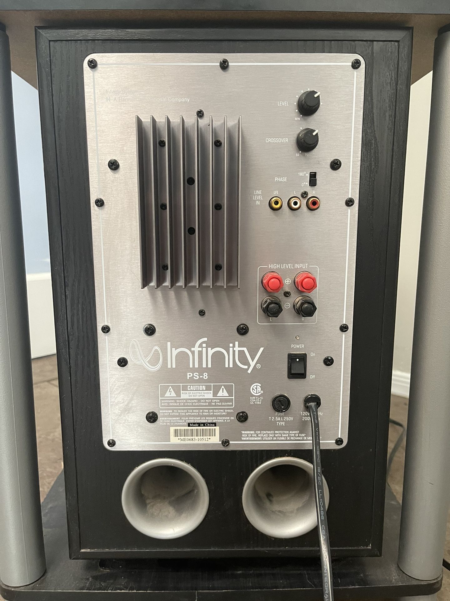 DENON and INFINITY 5.1 HD Home Theater Surround System w/ Bluetooth