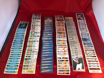Minnesota Twins Team Sets Of Baseball Cards - Lot Of 6