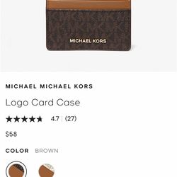 Michael Kors Cash & Card Case 