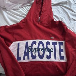Supreme Lacoste Hoodie