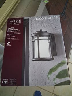 Small Exterior LED wall  lantern