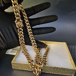 I Deliver I Ship 14k Gold Plated Chain