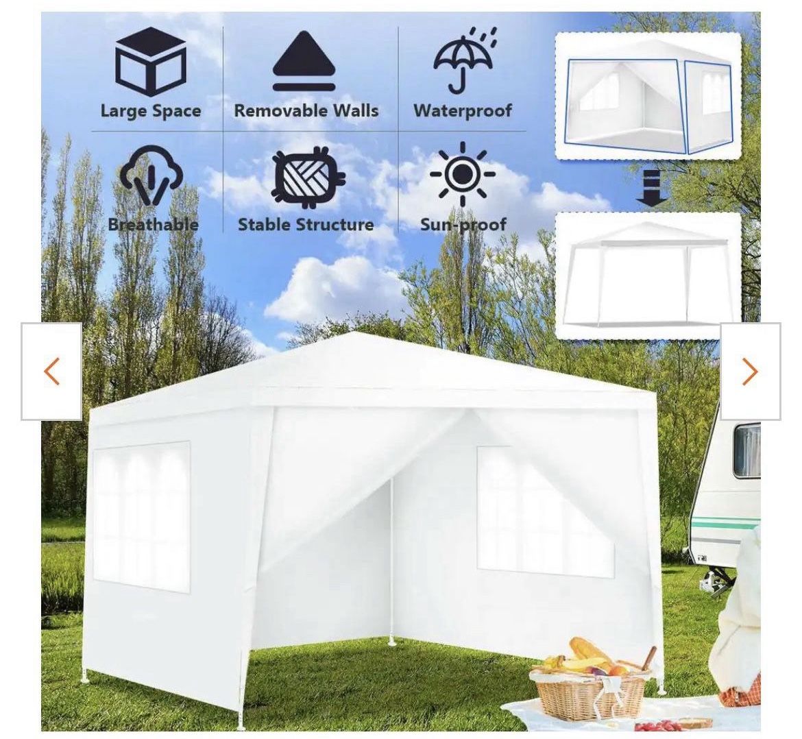 10 ft. x 10 ft. Outdoor Side Walls Canopy !!!