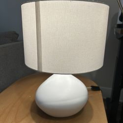Asymmetry Ceramic Table Lamp (19")