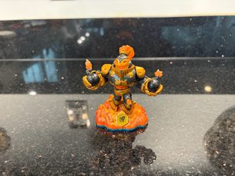 Skylanders Swap Force Blast Zone Character Skylander Fire Element Blue Base