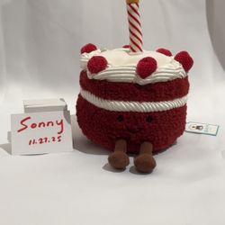 Jellycat Amuseables Cheri Cake New With Tags 