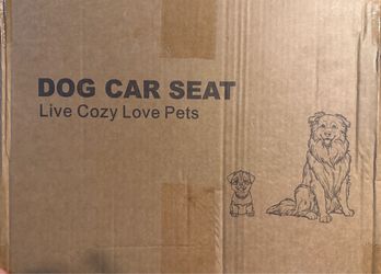 New S/M dog car seat