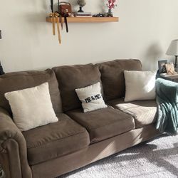 Brown Couch 