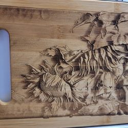 Gorgeous Cutting Board Or Charcuterie Customizable 