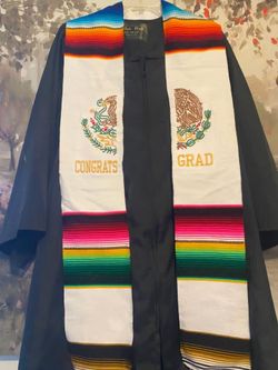 class of 2026 graduation sash embroidered /estola de graduacion bordadas