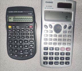 2 Scientific Calculators