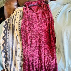 Red Floral Lace Sleeveless Dress