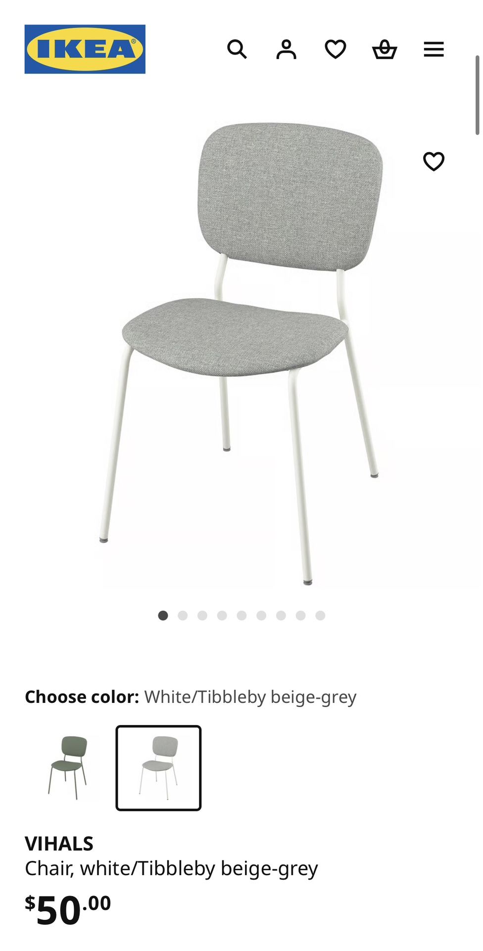 Vihals Dining Chair (2)