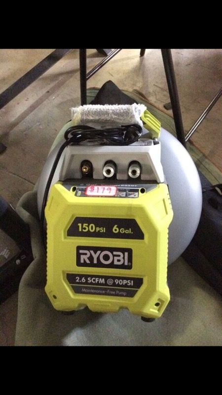 Ryobi P739 Air Compressor Ryobi Air Compressor Gallon RIDGID