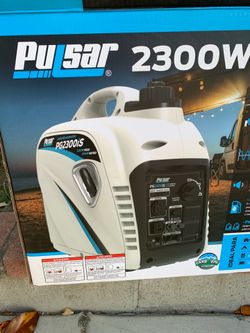 2400 w quiet pulsar generator