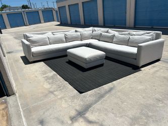 Free Delivery 🚚 Huge Beige Sectional/ Sala Grande Seccional Beige