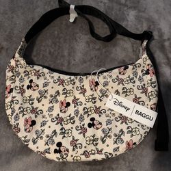 Storybook Floral Baggu Medium Crescent Bag