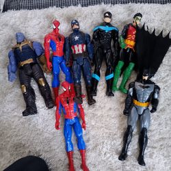Marvel And DC Action Figures 