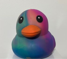 Sunny Day Squeezy - Duck (tie-dye)