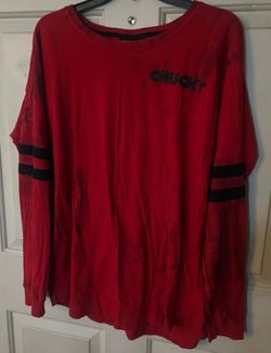 Hot Topic Child's Play Chucky "Friends "To The End" Women's Size L Jersey Shirt