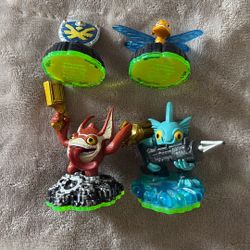 Skylanders Spyro’s Adventure: Trigger Happy & Gill Grunt + Two Magic Items