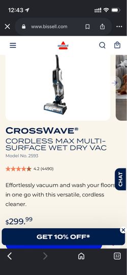 Bisell 2554A Wireless Vacuum