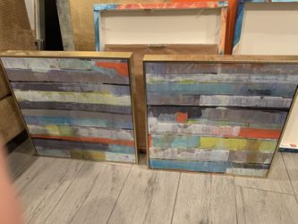 MUST Go -Modern Multi Color Wall Art 