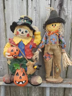 Scarecrow halloween thanksgiving decoration
